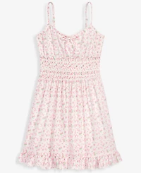 With Jules Girls' 7-20 Berry-Print Sleeveless Dress