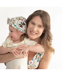 Mightly Baby Girls Fair Trade Organic Cotton Bow Turban