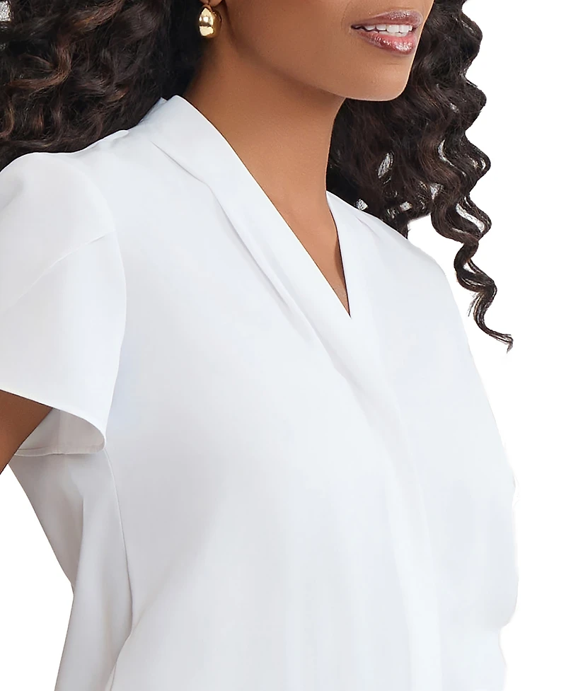 Jones New York Women's V-Neck Top