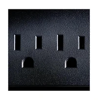 CyberPower 10-Outlet Rgb Surge Strip with Usb-c and Usb Ports for Home Entertainment Power Protection