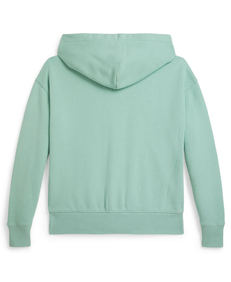 Polo Ralph Lauren Girls' 7-16 Full-Zip Long-Sleeve Hoodie