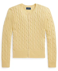 Polo Ralph Lauren Girls' 2T-6X Club Collar Fun Sweater