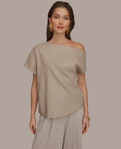 Donna Karan New York Women's Sleeveless Hem Top