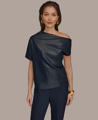 Donna Karan New York Women's Sleeveless Hem Top