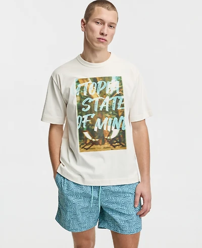 Mode of One Men's Utopia Graphic T-Shirt, Macy's Exclusive