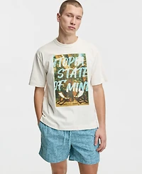 Mode of One Men's Utopia Graphic T-Shirt, Macy's Exclusive