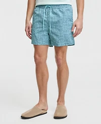 Mode of One Men's Zigzag Geo 5" Swim Trunks, Macy's Exclusive