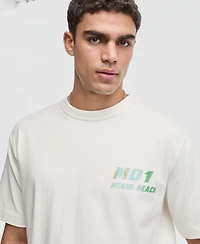 Mode of One Men's Relaxed Miami Beach T-Shirt, Macy's Exclusive