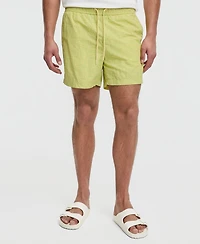 Mode of One Men's Zigzag Geo 5" Swim Trunks, Macy's Exclusive