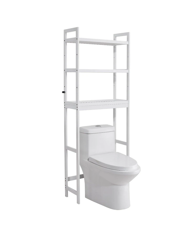 Volenca Over-The-Toilet Storage Shelf, 3-Tier Bathroom Space Saver Organizer Rack