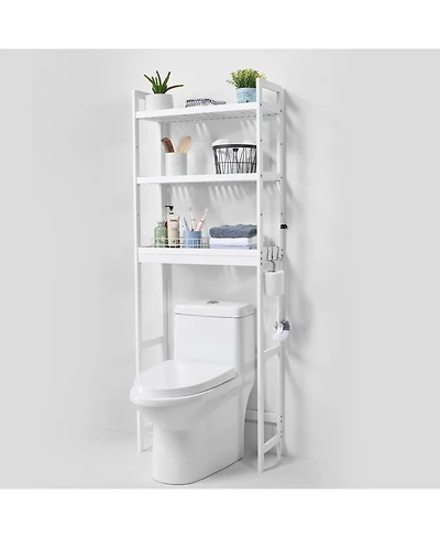 Volenca Over-The-Toilet Storage Shelf, 3-Tier Bathroom Space Saver Organizer Rack