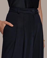 Donna Karan New York Women's Pleated Zip-Fly Pants