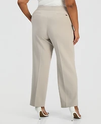 Anne Klein Plus High Rise Pull-On Pants