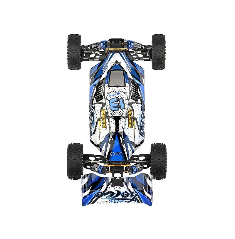 Bruce & Shark 47 Mph High-Speed Rc Racer | 1:12 Scale, 4WD Brushless with Alloy Frame for All Terrain