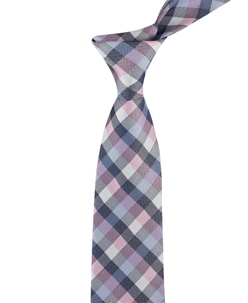 Tommy Hilfiger Men's Holden Seasonal Plaid Pattern Tie