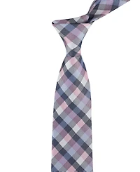 Tommy Hilfiger Men's Holden Seasonal Plaid Pattern Tie
