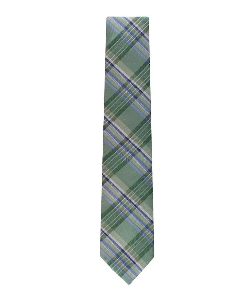 Tommy Hilfiger Men's Plaid Pattern Tie