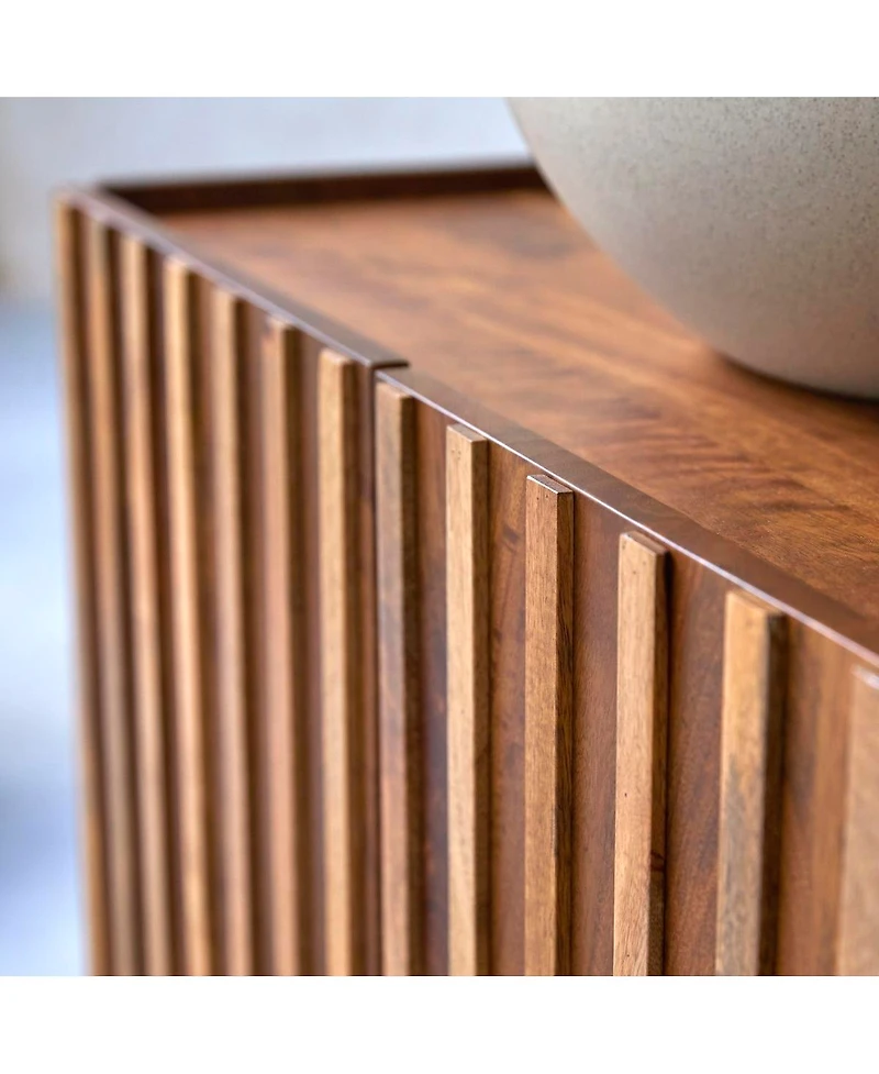 Tikamoon 80 cm Mango Wood Milo Vanity Unit