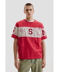 Desigual Men's Printed knit t-shirt