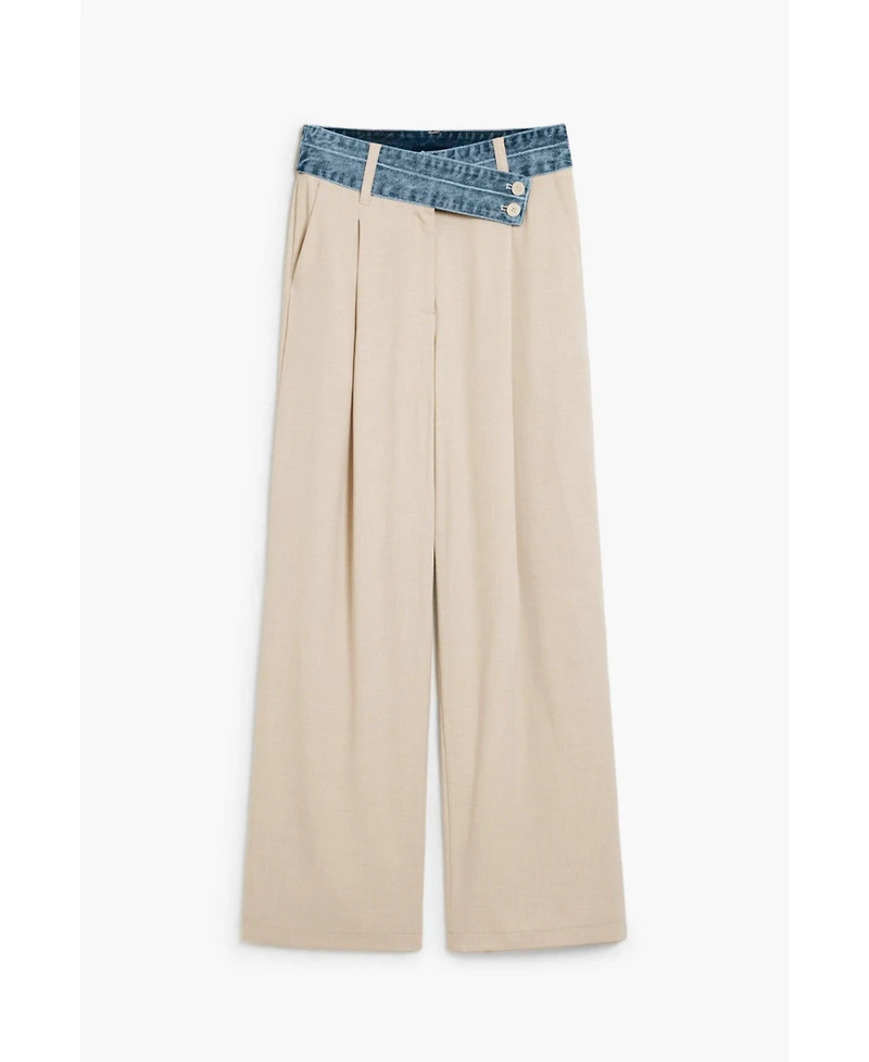 Desigual Women's Hybrid long trousers