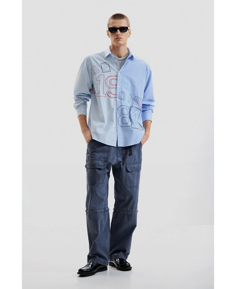 Desigual Men's Embroidered shirt