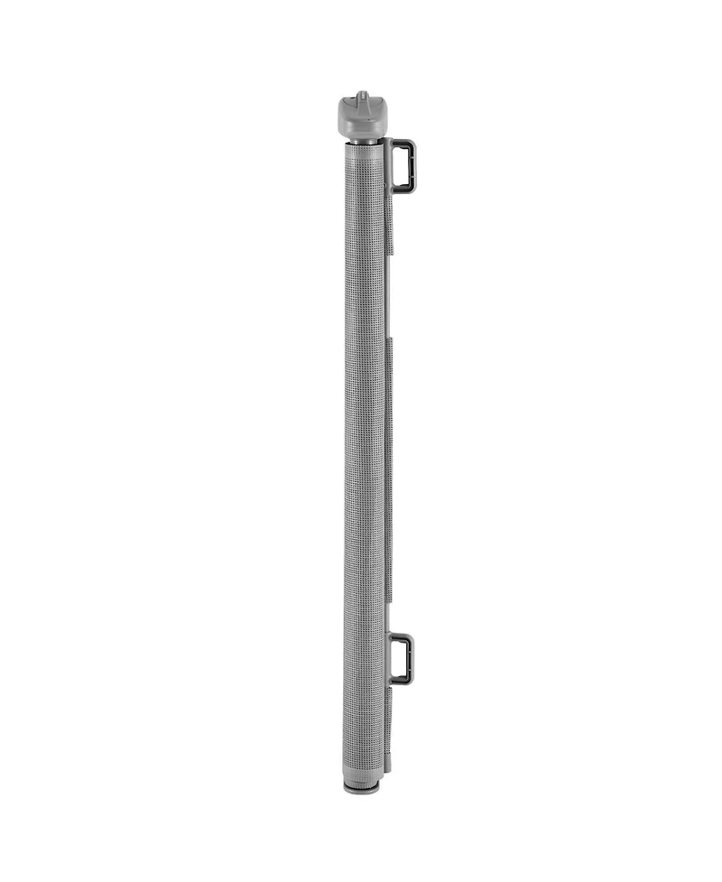 Cozito Retractable Baby Gate, 31.3 in Tall, Extends to 56.3 in Wide, Mesh Dog Gate w/ Security Lock, Trip-Free Walk-Through, Indoor/Outdoor