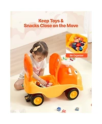 Slickblue Ride On Toddler Push Car, Push Car for Toddler 19 to 36 Months, Kids Ride On Toy with Horn & Music