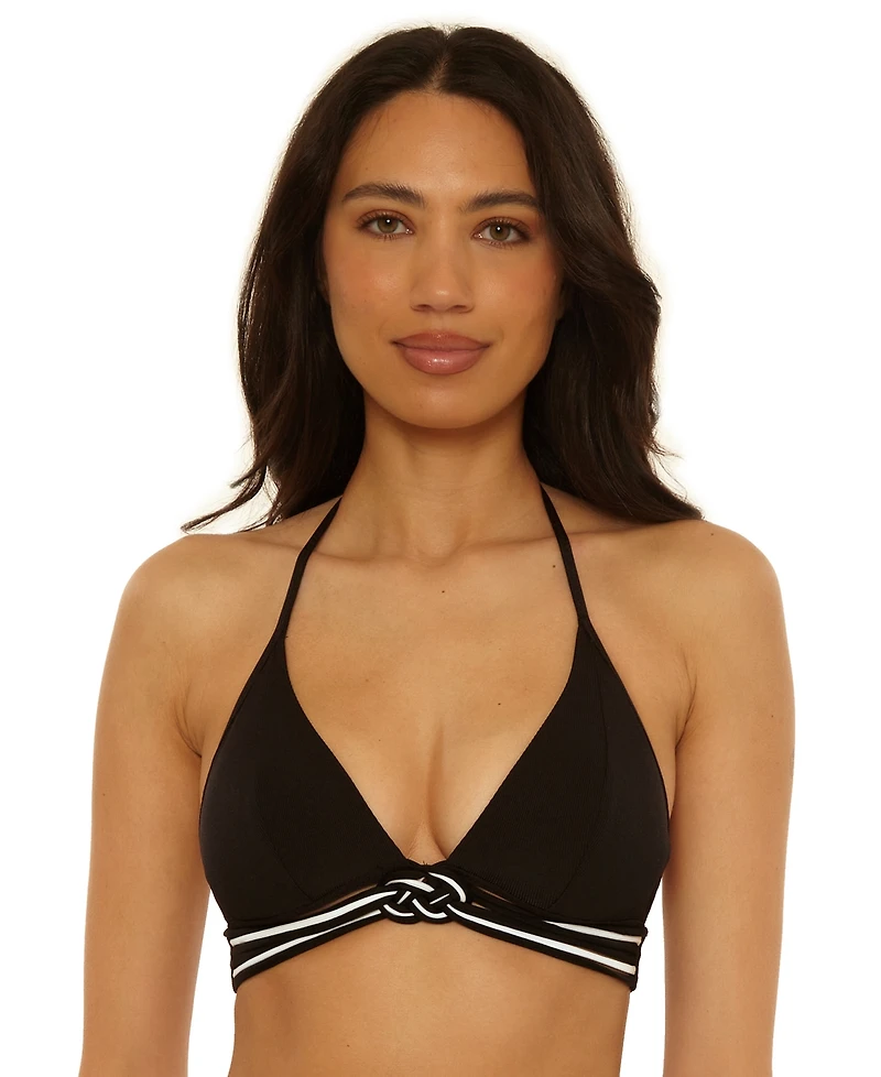 Trina Turk Women's Triumph Micro Braided Halter Top
