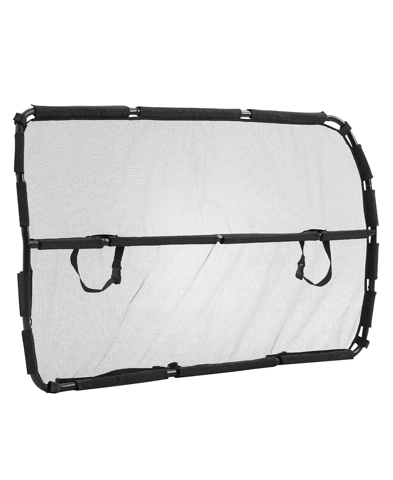 Cozito Wide Dog Car Barrier for Front Seats, See-Through Mesh Vehicle Divider, Universal Fit for Sedans, Trucks & SUVs