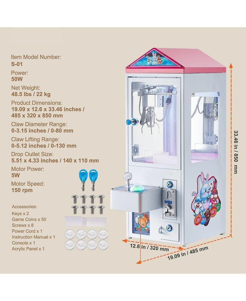 Mecale Rolling Mechanic Stool, 300-Lb Capacity, Fixed-Height Padded Seat w/ Tool Tray & 2 Drawers