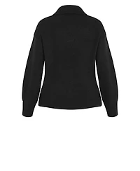 City Chic Plus Star Alley Sweater