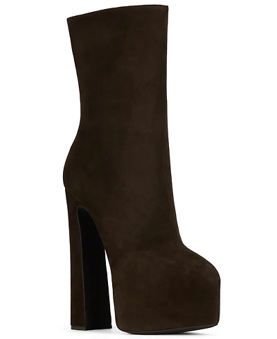 Jeffrey Campbell Women's Woah Hi Platform Full-Zip Dress Booties