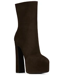 Jeffrey Campbell Women's Woah Hi Platform Full-Zip Dress Booties