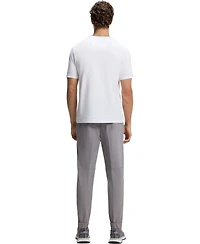 Boss by Hugo Men's Contrast Stripe Cotton T-Shirt