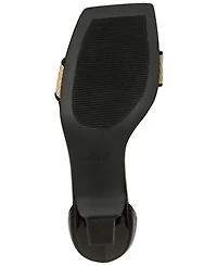 Dkny Women's Krazz Raffia Ankle Strap Sandals