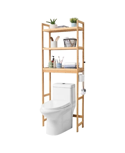 Volenca Over-The-Toilet Storage Shelf, 3-Tier Bathroom Space Saver Organizer Rack