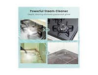 1400W Handheld Steam Cleaner with 14-Piece Accessory Kit and Child Lock