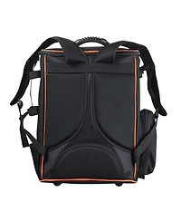 Mecale Welding Backpack, 35.6L Welder Tool Backpack with Helmet Catch Bag, 600D Polyester Gear Pack, Multi-Purpose Storage Bag