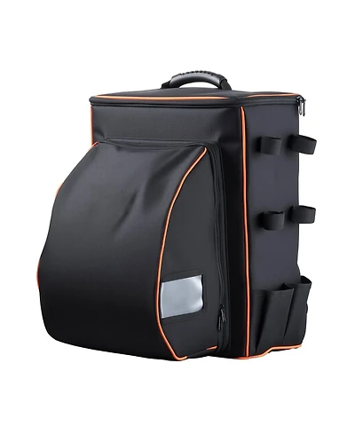 Mecale Welding Backpack, 35.6L Welder Tool Backpack with Helmet Catch Bag, 600D Polyester Gear Pack, Multi-Purpose Storage Bag