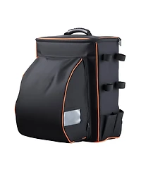 Mecale Welding Backpack, 35.6L Welder Tool Backpack with Helmet Catch Bag, 600D Polyester Gear Pack, Multi-Purpose Storage Bag