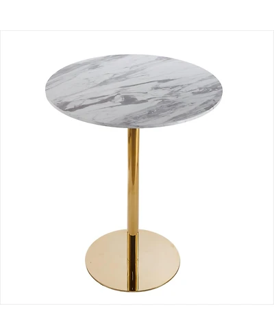 Boyel Living 31.5" Folding Bar Table for 2-4 people With Round Table Top