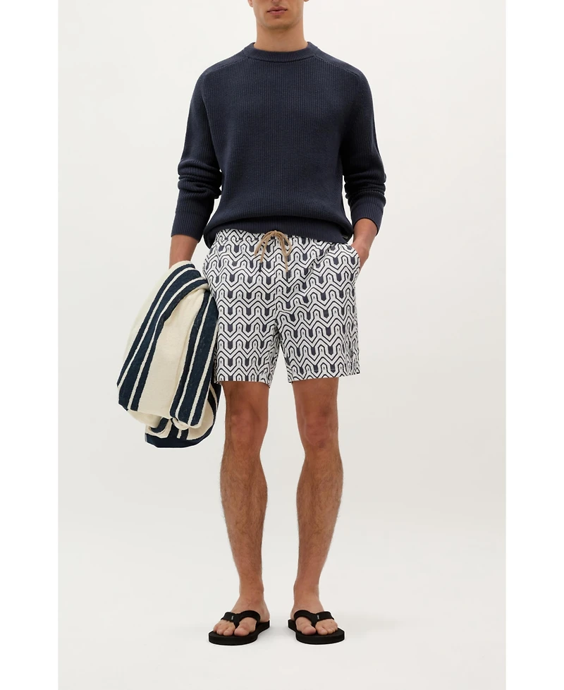 Scalpers Indigo Skull Swimsuit