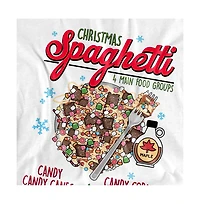 Elf Men'sChristmas Spaghetti T Shirt