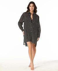 Michael Kors Women's Cover-Up Swim Shirt
