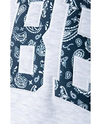 Colourful Rebel Women's Paisley Patch Dropped Shoulder Sweat