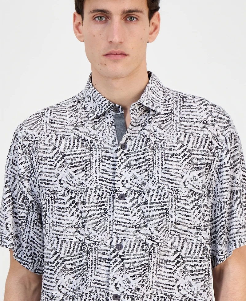 Tommy Bahama Men's Veracruz Sands Island Echo Short-Sleeve Shirt