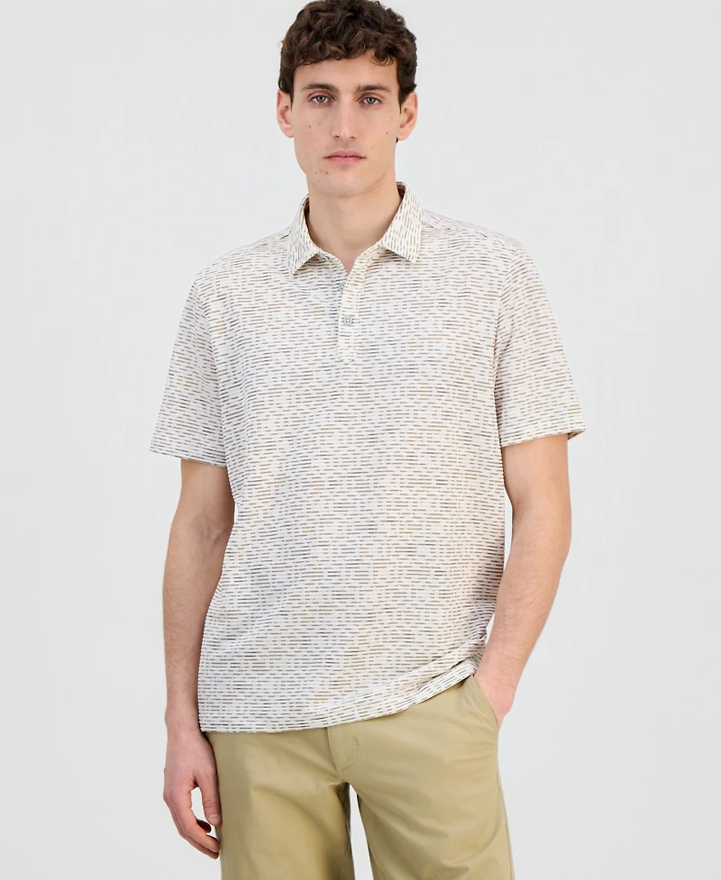 Tommy Bahama Men's Costa Wave Mosaic Polo Shirt