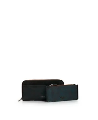 Velez Men's Folia Leather Checkbook Wallet