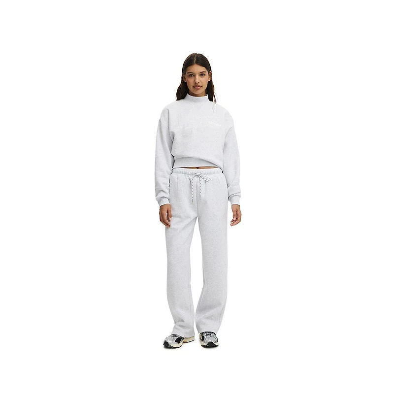 Cotton On Women's Active Plush Double Waistband Sweatpant