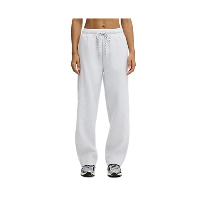 Cotton On Women's Active Plush Double Waistband Sweatpant